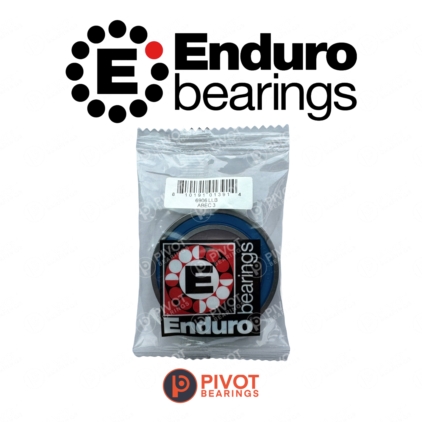6906 Enduro ABEC-3 Radial Bearing