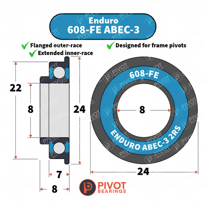 Enduro Pivot Bearings