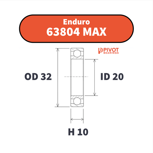 63804 Enduro MAX Suspension Pivot Bearing