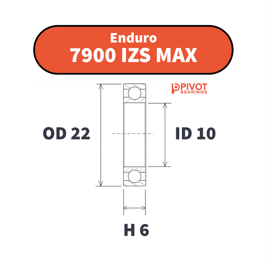7900 1ZS Enduro MAX AC Suspension Pivot Bearing