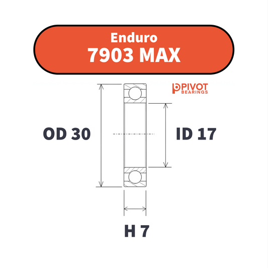 7903 Enduro MAX AC Suspension Pivot Bearing