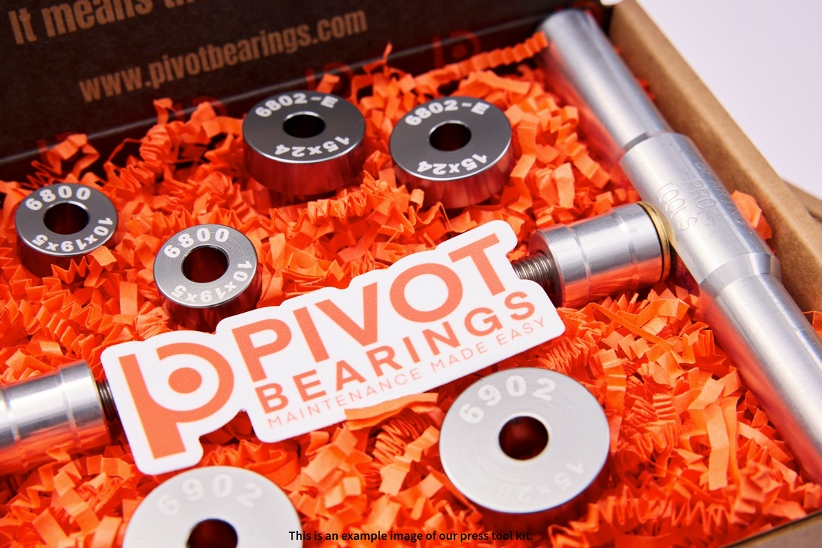 Deviate Highlander 2 2023-2025 Bearing Press Kit Detailed View