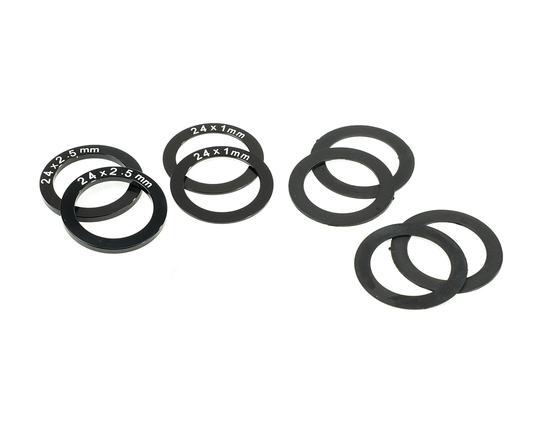 Enduro 24mm Bottom Bracket Spindle Spacer Kit