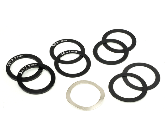 Enduro 30mm Bottom Bracket Spindle Spacer Kit