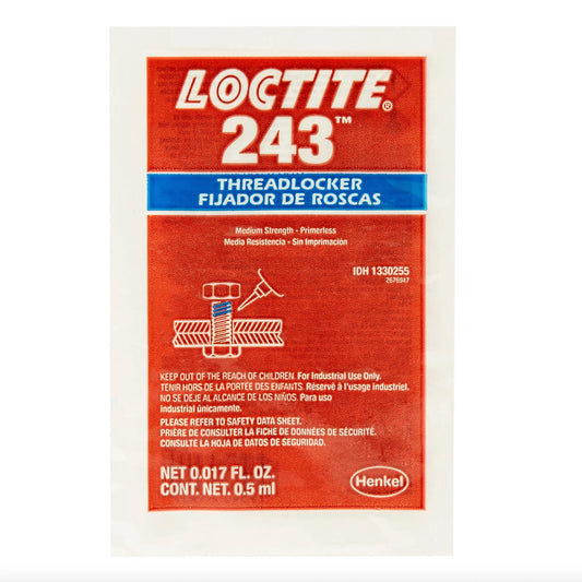 Loctite 243 Threadlocker 0.5mL Main View
