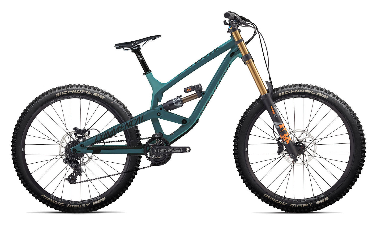 Commencal Furious 2017-2023 Replacement Bottom Bracket Reference Bike Image